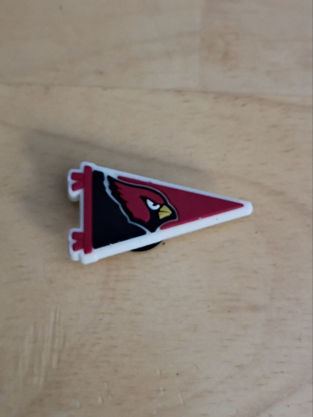 10 for $10 Jibbitz Croc Charms - NFL Football Arizona Cardinals Pennant Flag